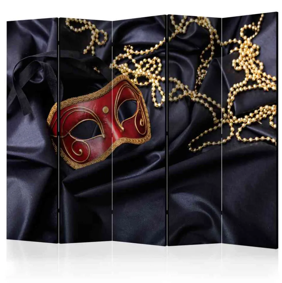 5-tlg Design Paravent Karneval in Venedig - Guneos