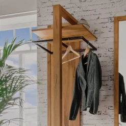 Tolle Garderobenmöbel aus Wildeiche - Mulcian (vierteilig)