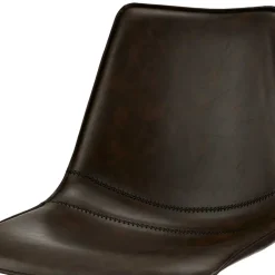 Top Schalenstuhl-Set in Dunkelbraun - Kleera (2er Set)