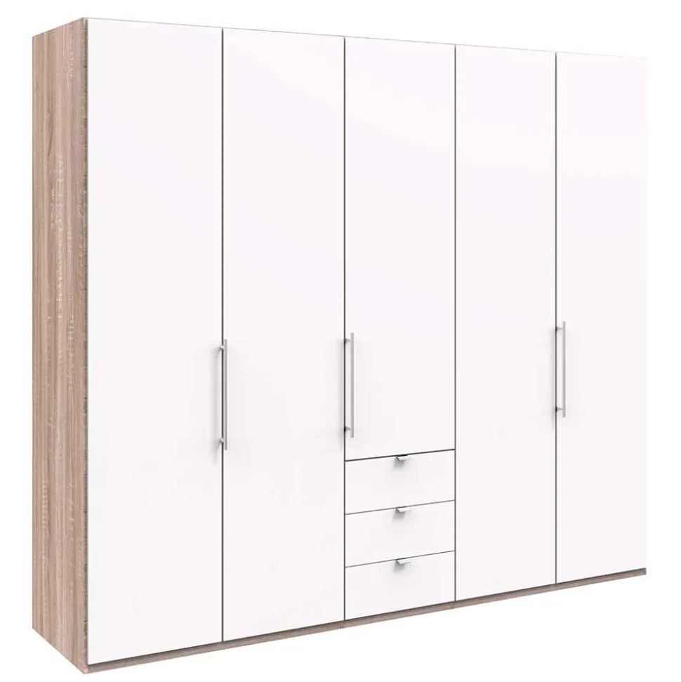 Top Schlafzimmerschrank mit 2 Falttüren & Tür - Vaclyn