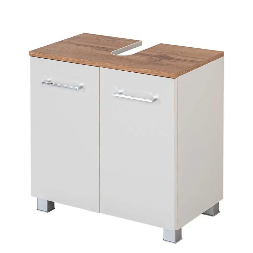 Topp Bad Möbelset in Weiß - Lasdias (dreiteilig)