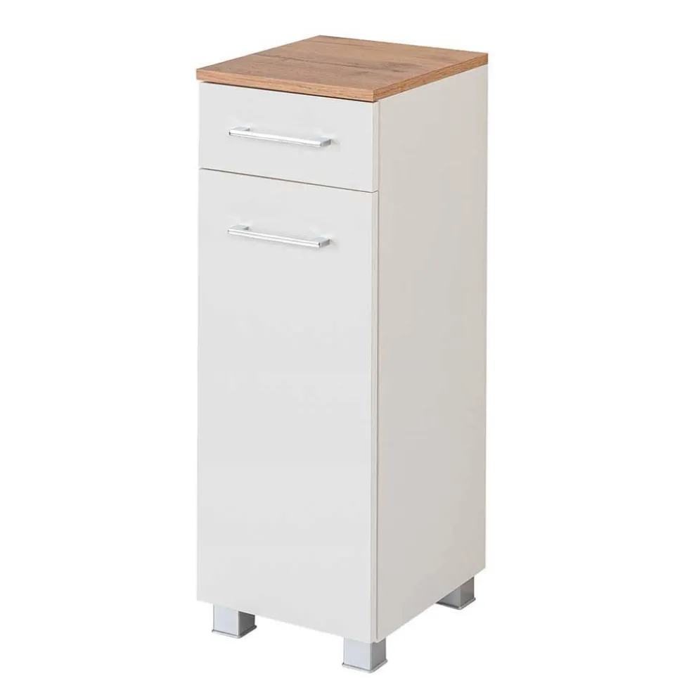 Topp Bad Möbelset in Weiß - Lasdias (dreiteilig)