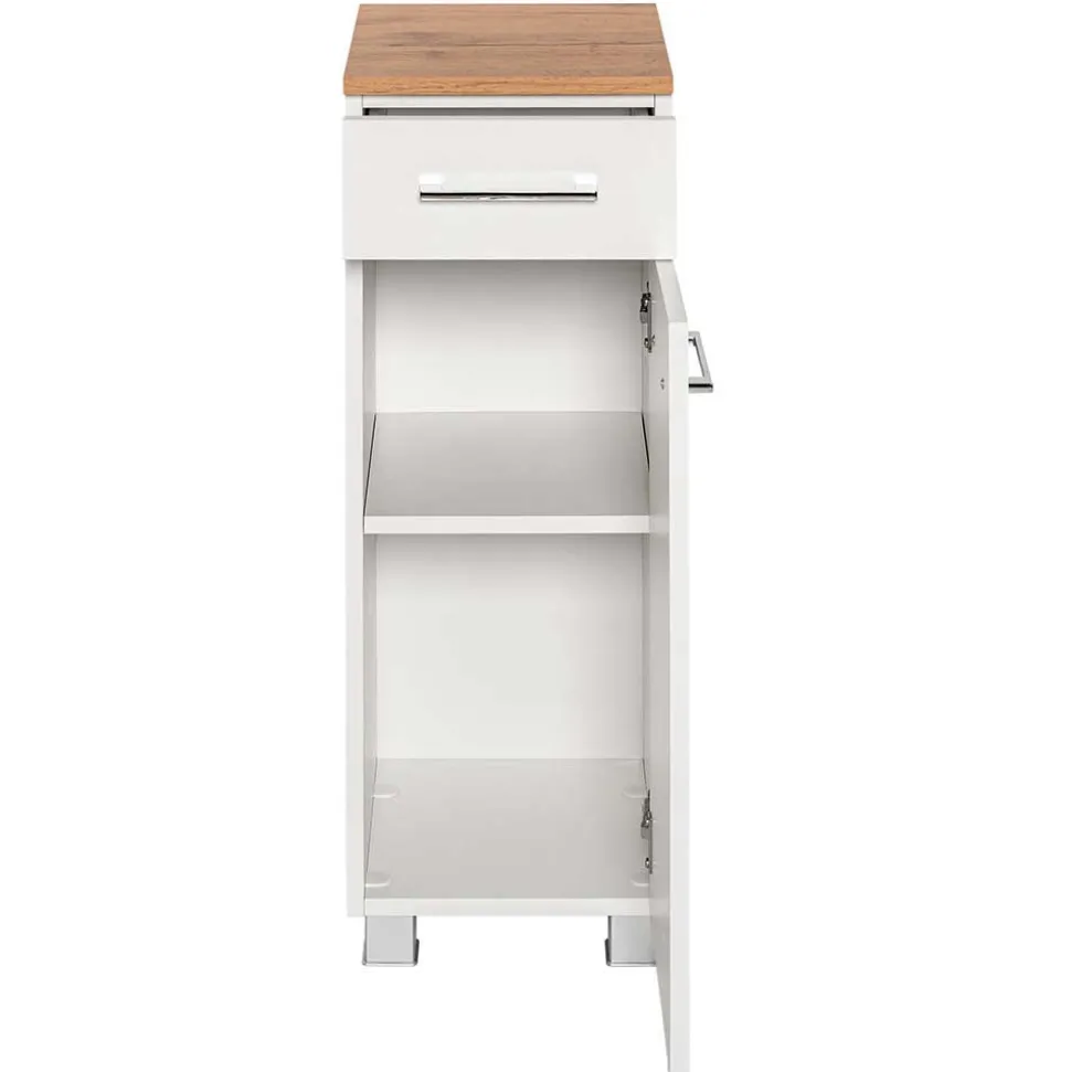 Topp Bad Möbelset in Weiß - Lasdias (dreiteilig)