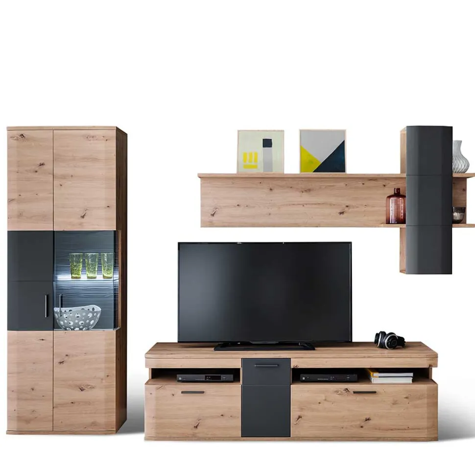 Topp Design Anbauwand Set - Vecenda (dreiteilig)