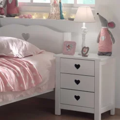 Topp Jugendzimmer Set Grandory in Weiß (dreiteilig)