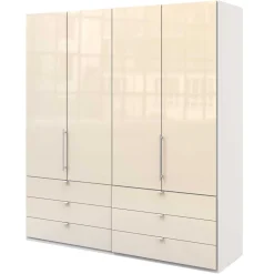 Topp Kleiderschrank mit Falttüren & Schubladen - Zidarie