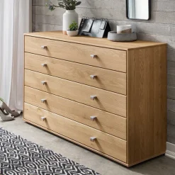 Topp Schlafzimmer Holzkommode 141x86x43 cm - Emdsiva