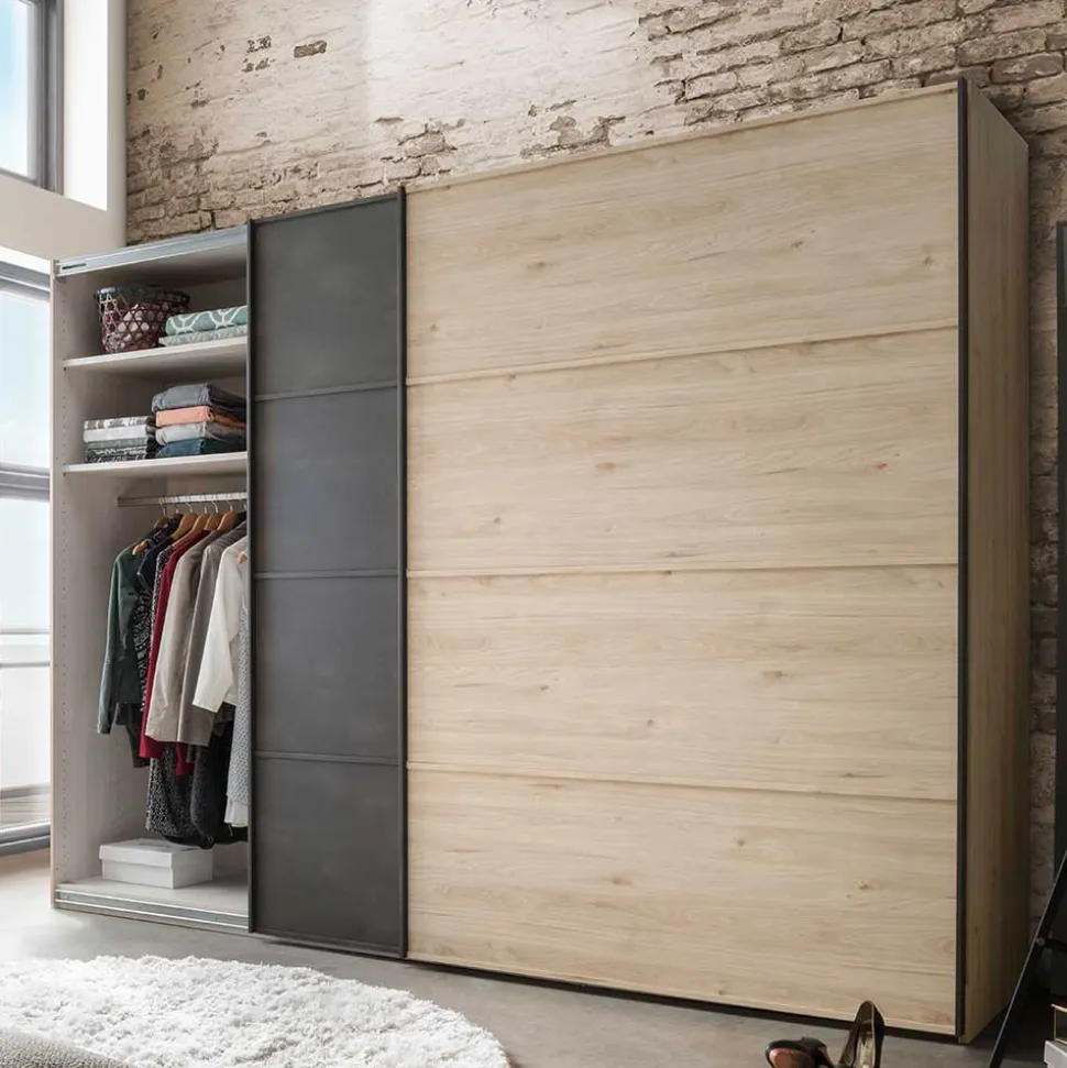 Topp Schlafzimmerschrank mit zwei Schwebetüren - Licruva