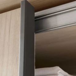 Topp Schlafzimmerschrank mit zwei Schwebetüren - Licruva