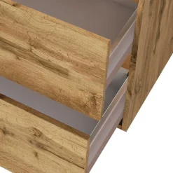 Topp Waschplatz Kombi in Holz - Lemnas (zweiteilig)