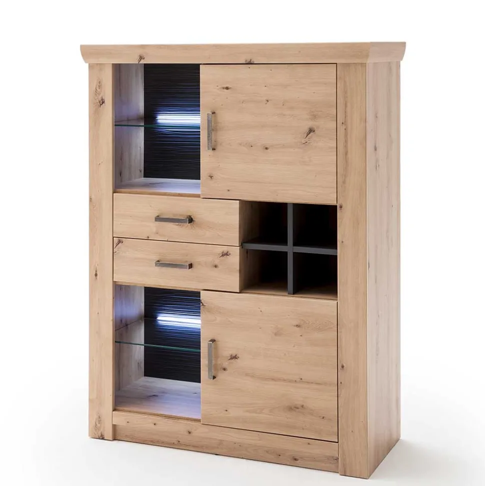 Topp Wohnzimmer Schränke Kombi - Wykina (vierteilig)