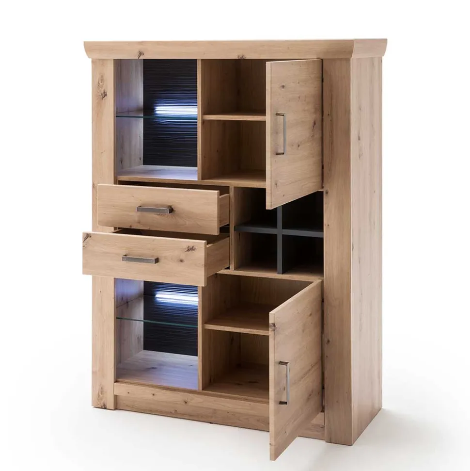 Topp Wohnzimmer Schränke Kombi - Wykina (vierteilig)