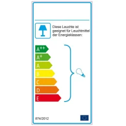 Transparenter Kronleuchter mit versetzten Lampen - Apel