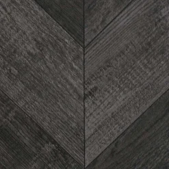 Türen-Kommode in Holzoptik Black Wash - Salivi V