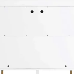 Türen-Kommode in Weiß und Gold - Nigava