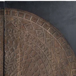 4-türige Design Kommode mit Mandala Schnitzerei - Synessa