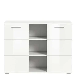 2-türige Kommode mit drei offenen Fächern - Rugova