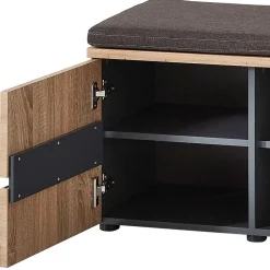 2-türige Schuh Flurbank mit Polster - Kuetra