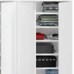 6-türige Schuhkommode in Weiß - Ejulia (dreiteilig)