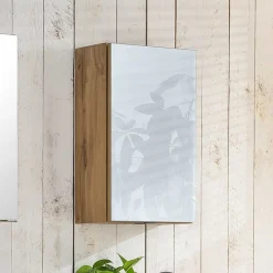 1-türiger Bad Oberschrank mit Glasbeschichtung - Vrendina