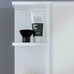 1-türiger Bad Spiegelschrank mit Regalen - Giulia