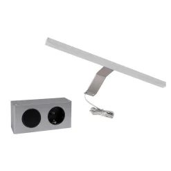 3-türiger Bad Spiegelschrank 80 cm breit - Steikun