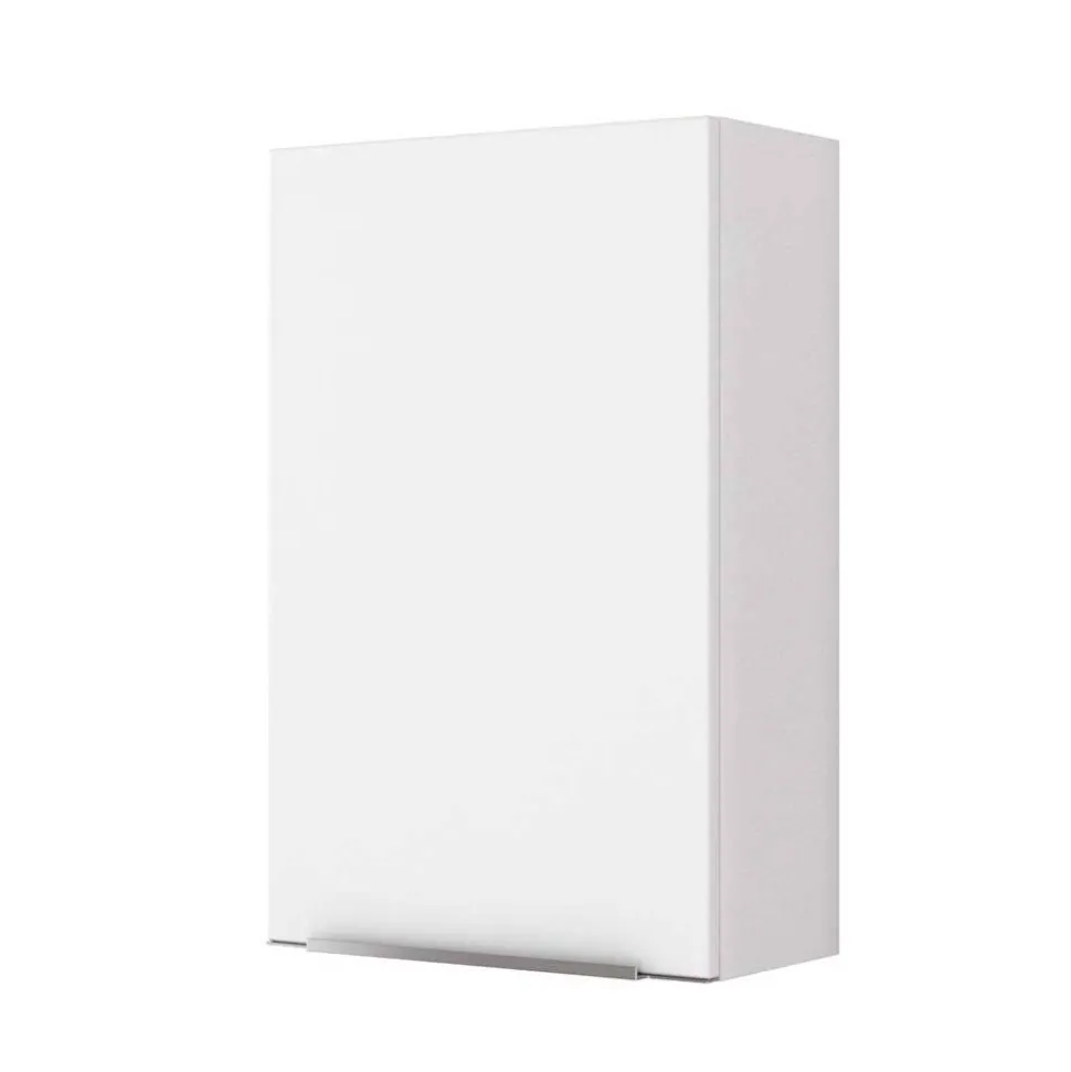 1-türiger Badezimmeroberschrank in Weiß - Livendas