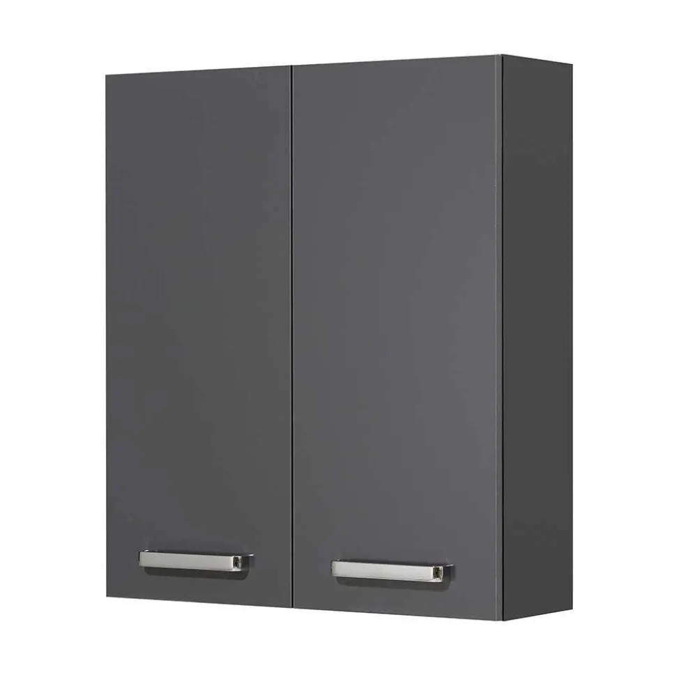 2-türiger Bad-Oberschrank in Anthrazit - Colistran