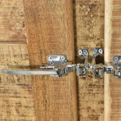 2-türiger Design Dielenschrank aus Mangobaum - Suennas