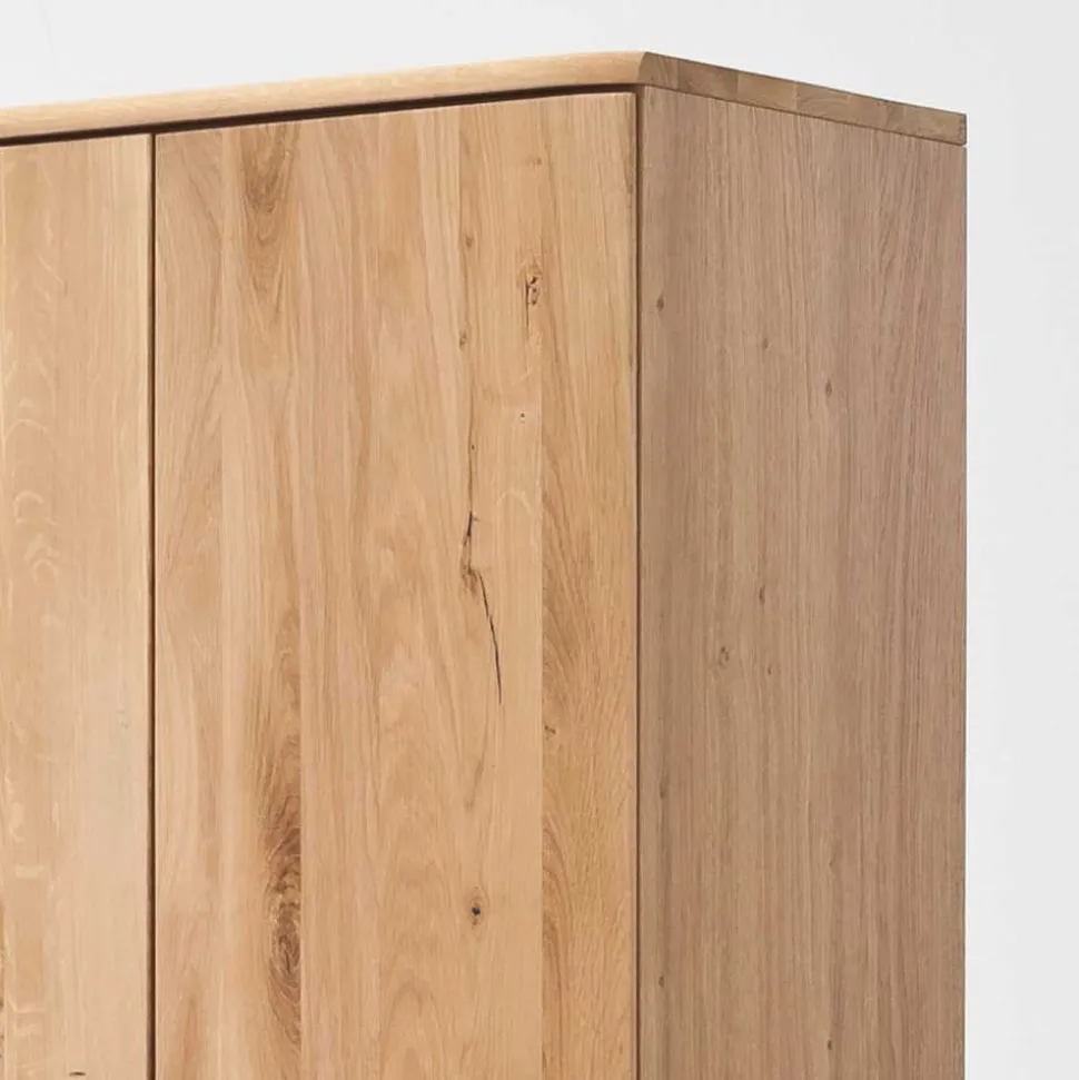 2-türiger Dielenschrank aus Massivholz - Mabasa