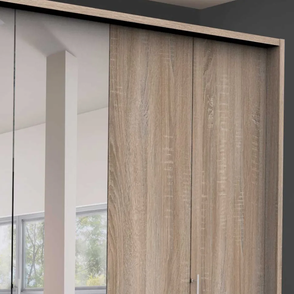 3-türiger Falttüren-Schlafzimmerschrank 300cm - Zayun