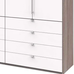 3-türiger Falttürenschrank mit 12 Schubladen - Tivierto