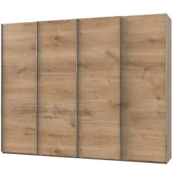 4-türiger Gleittürenschrank in Plankeneiche - Dagidoyo