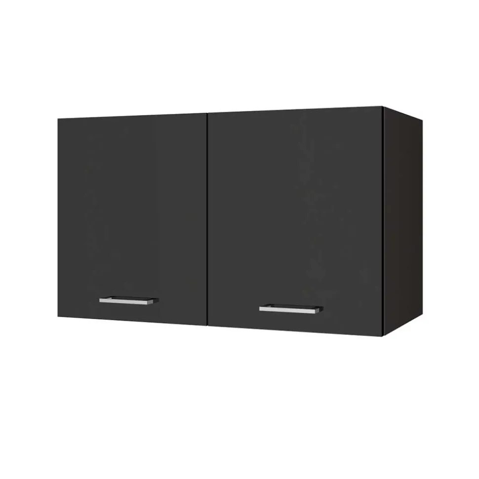 2-türiger Küchen-Hängeschrank in Grau - Bozenia
