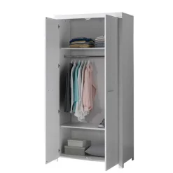 2-türiger Kinderschrank im Modern Country Style - Ellen