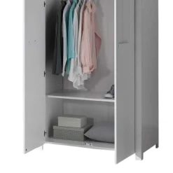 2-türiger Kinderschrank im Modern Country Style - Ellen