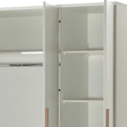 3-türiger Kleiderschrank in Weiß - Eldrus