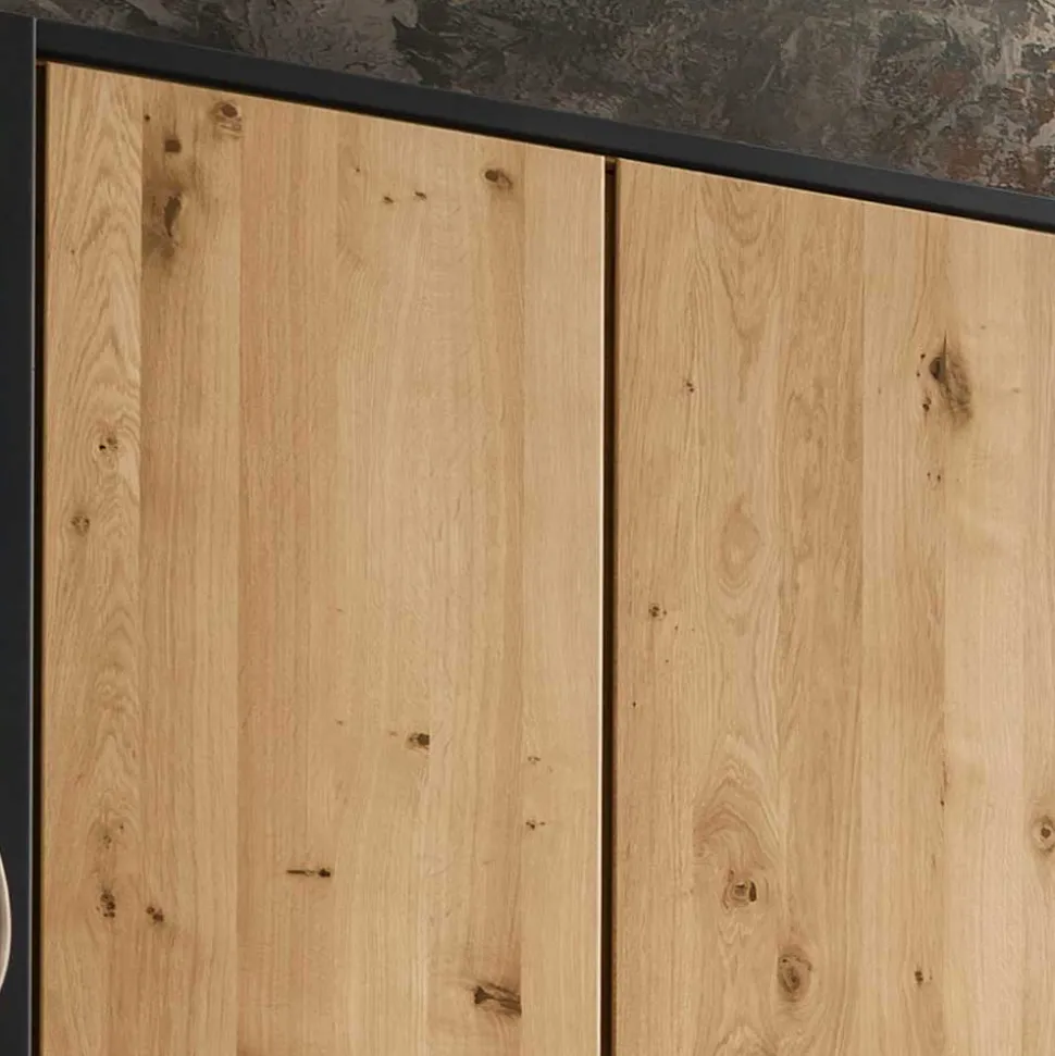 6-türiger Kleiderschrank in zwei Höhen - Siestago