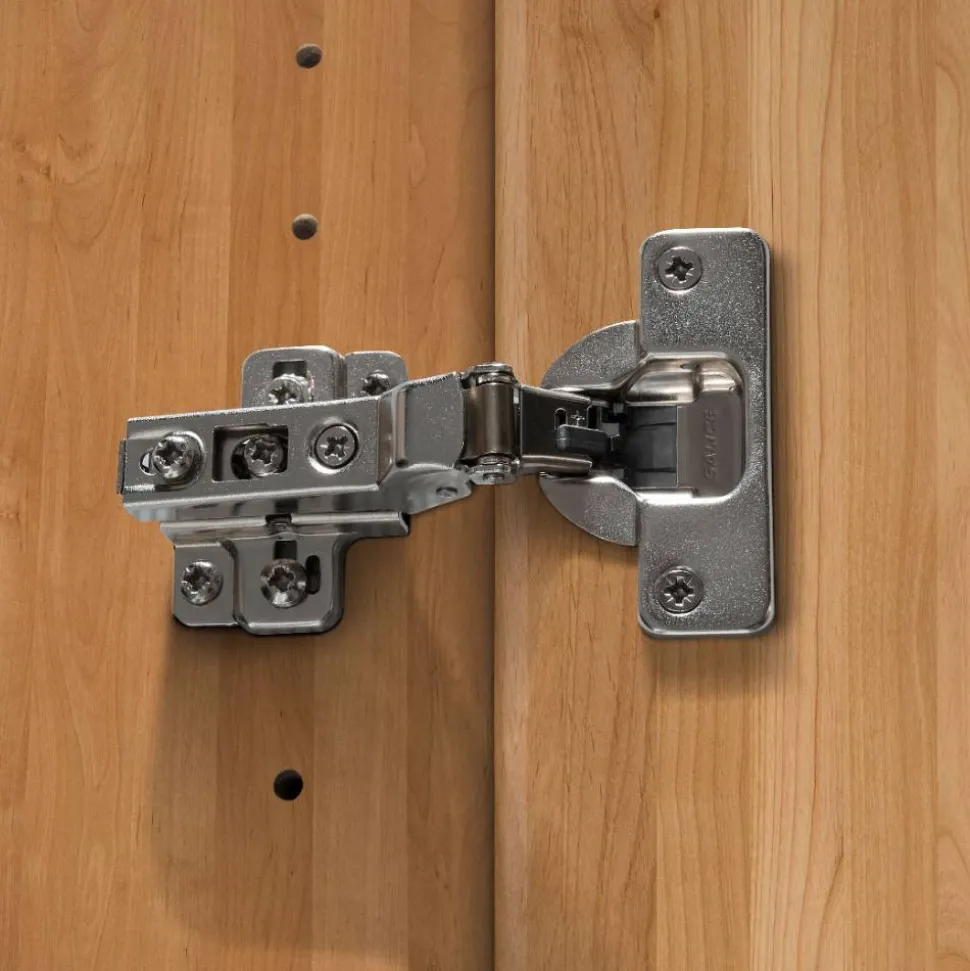 7-türiger Kleiderschrank in Weiß Glas - Dilacco