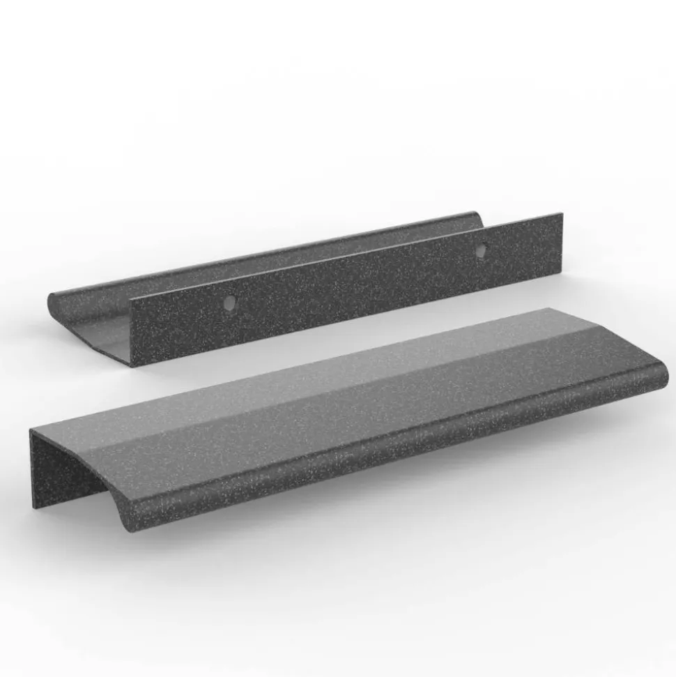 7-türiger Kleiderschrank in Weiß Glas - Dilacco