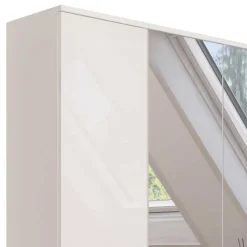 8-türiger Kleiderschrank kompakt - Ejulia (dreiteilig)