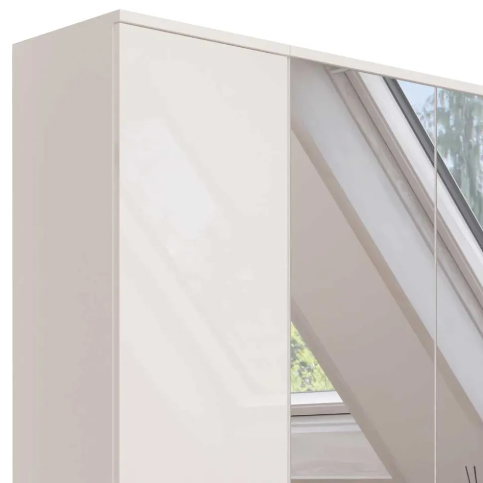 8-türiger Kleiderschrank kompakt - Ejulia (dreiteilig)