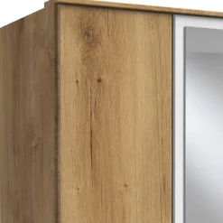 2-türiger Kleiderschrank mit Spiegel modern - Curacao