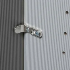 3-türiger Kleiderschrank mit Dreh- und Falttüren - Nujan