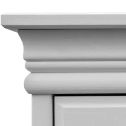 4-türiger Landhausschrank in Weiß - Presto