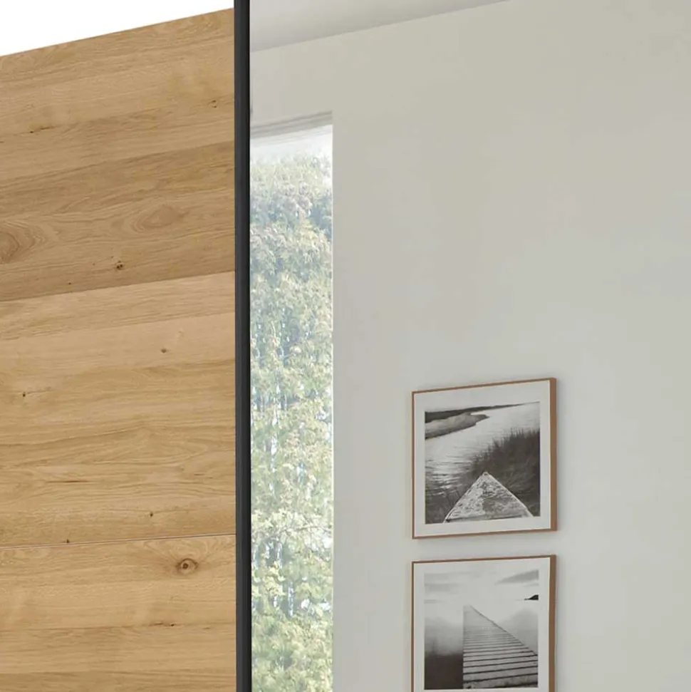 3-türiger Schiebetürenschrank mit Spiegel - Siestago