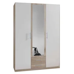 3-türiger Schlafzimmer Schrank mit 2 Schubladen - Purista