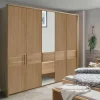 5-türiger Schlafzimmerschrank in Eiche - Emdsiva