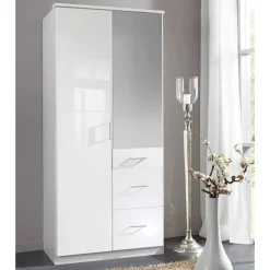 2-türiger Schlafzimmerschrank mit drei Schubladen - Venture