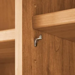 6-türiger Schlafzimmerschrank mit Glas - Hung